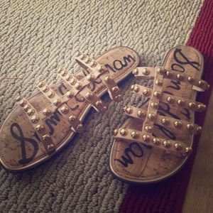 Sam Edelman Glen Slide sandals 9.5 barely worn